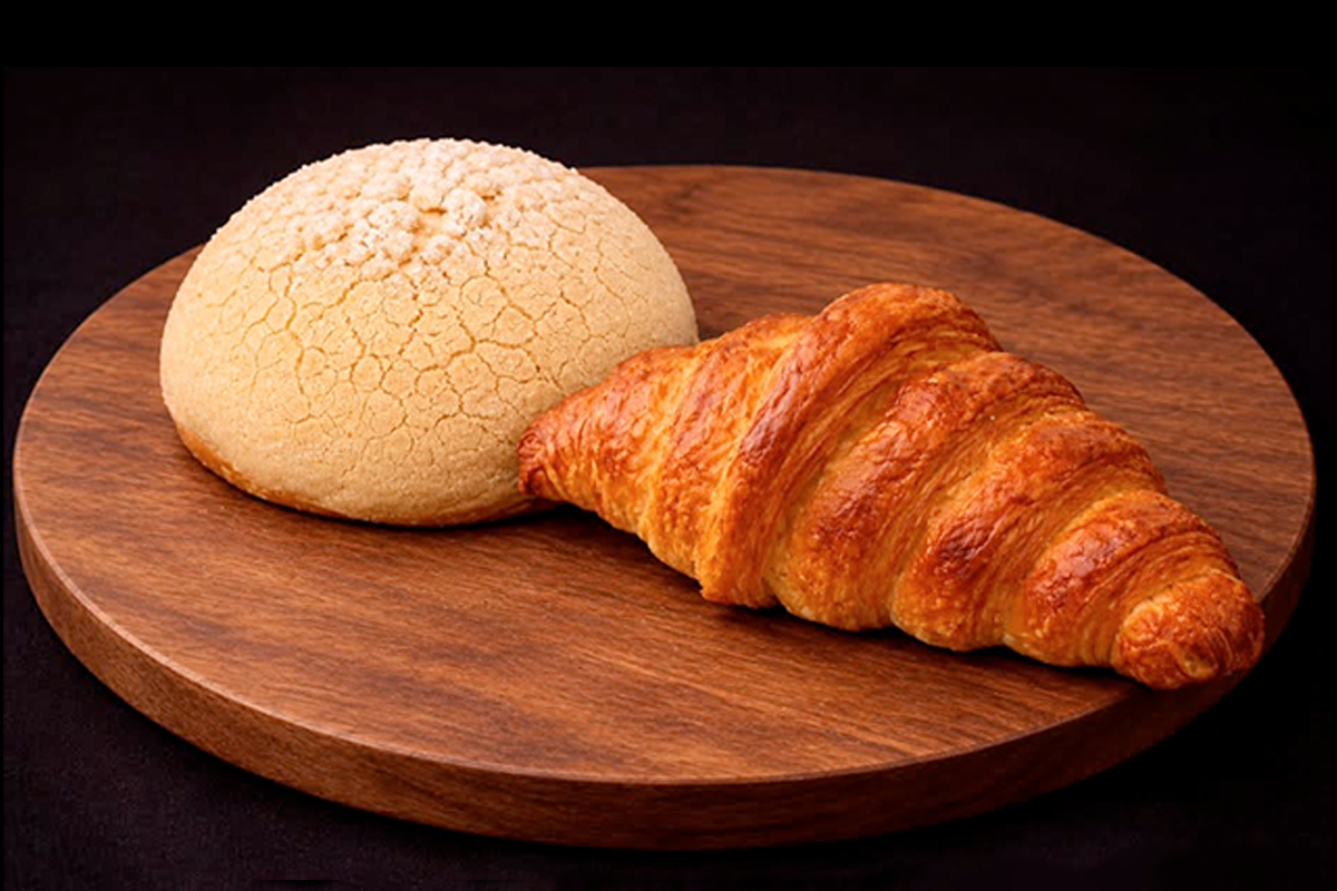 Dúo Blanco Bolshoi (Concha blanca + Croissant)