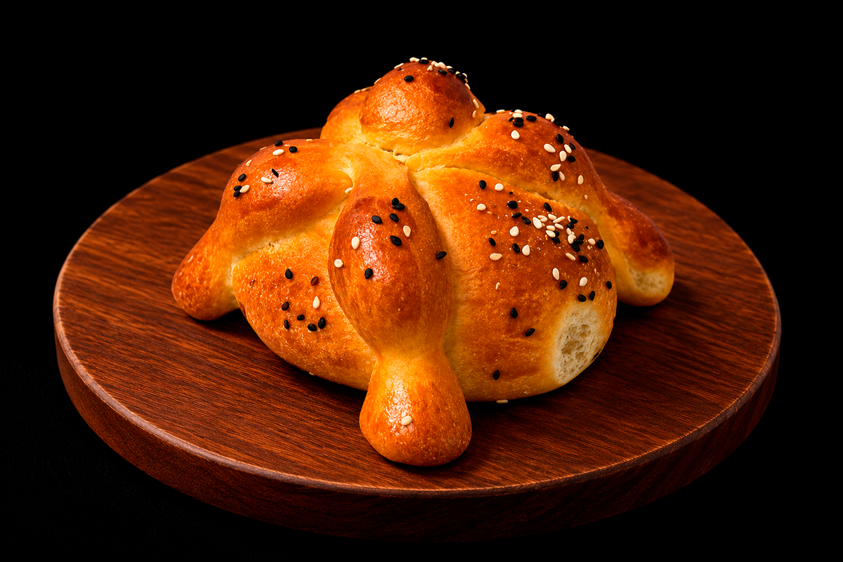 Requiem de Ajonjolí - Pan de Muerto -